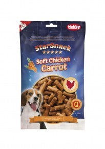 70160 NOBBY STARSNACK "Soft Chicken Carrot" 113g -  - PetsOffice