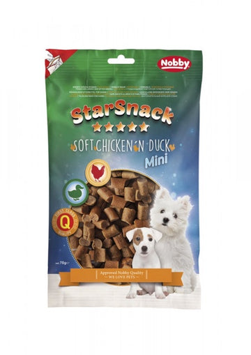 70161 NOBBY StarSnack MINI Chicken'n Duck 70g