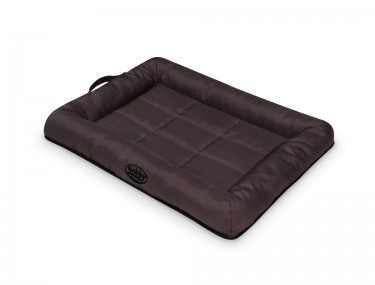 70730 NOBBY Mat with edge square "ABIA" coffee brown l x w x h: 60 x 44 x 8 cm -  - PetsOffice