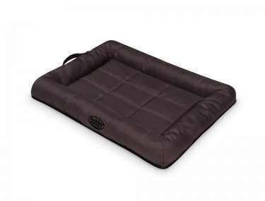 70731 NOBBY Mat with edge square "ABIA" coffee brown l x w x h: 80 x 59 x 11 cm -  - PetsOffice