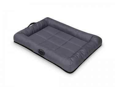 70732 NOBBY Mat with edge square "ABIA" grey l x w x h: 60 x 44 x 8 cm -  - PetsOffice