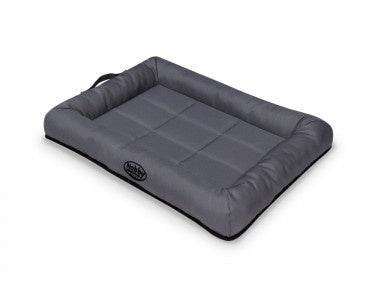 70733 NOBBY Mat with edge square "ABIA" grey l x w x h: 80 x 59 x 11 cm -  - PetsOffice