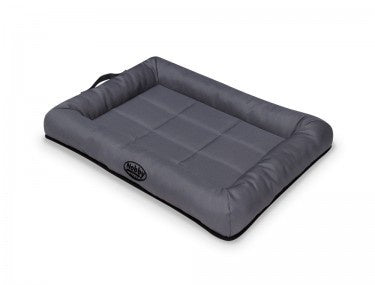 70733 NOBBY Mat with edge square "ABIA" grey l x w x h: 80 x 59 x 11 cm -  - PetsOffice