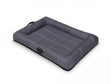 70733 NOBBY Mat with edge square "ABIA" grey l x w x h: 80 x 59 x 11 cm -  - PetsOffice