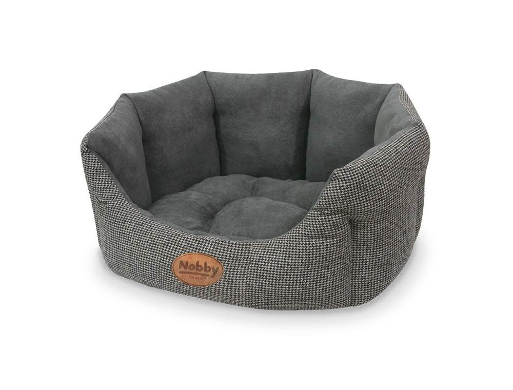 70753 NOBBY Comfort bed oval "JOSI" coffee brown l x w x h: 45 x 40 x 19 cm -  - PetsOffice