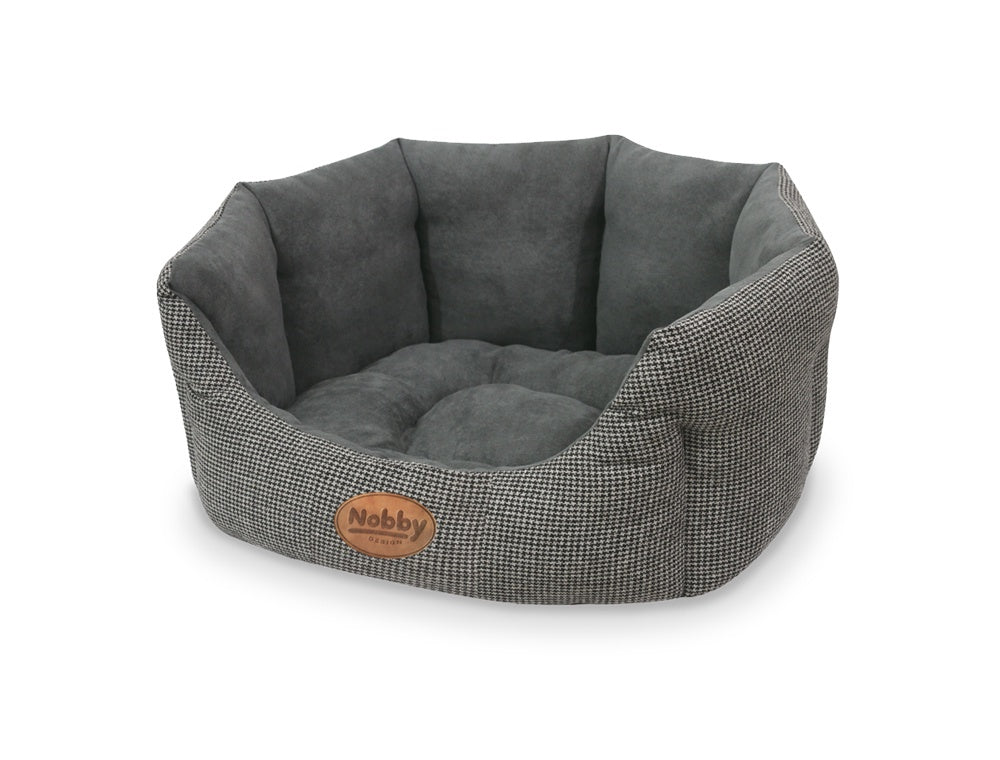 70753 NOBBY Comfort bed oval "JOSI" coffee brown l x w x h: 45 x 40 x 19 cm -  - PetsOffice