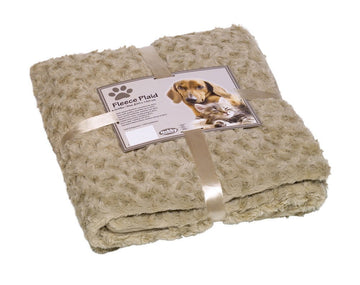 70986-02 NOBBY Fleece Plaid "SUPER SOFT" beige L 150 x 200 cm -  - PetsOffice