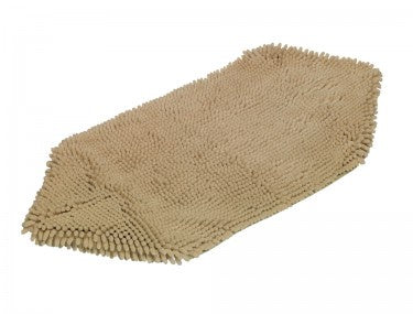 70995-02 NOBBY Dirt trap and towel "DRY & CLEAN" beige 81 x 35 cm -  - PetsOffice