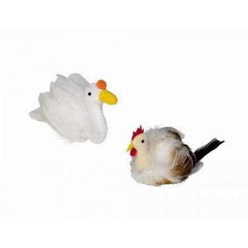71933 NOBBY Plush chicken with catnip -  - PetsOffice