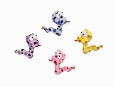 71935 NOBBY Plush snake with catnip assorted 8,5 cm -  - PetsOffice
