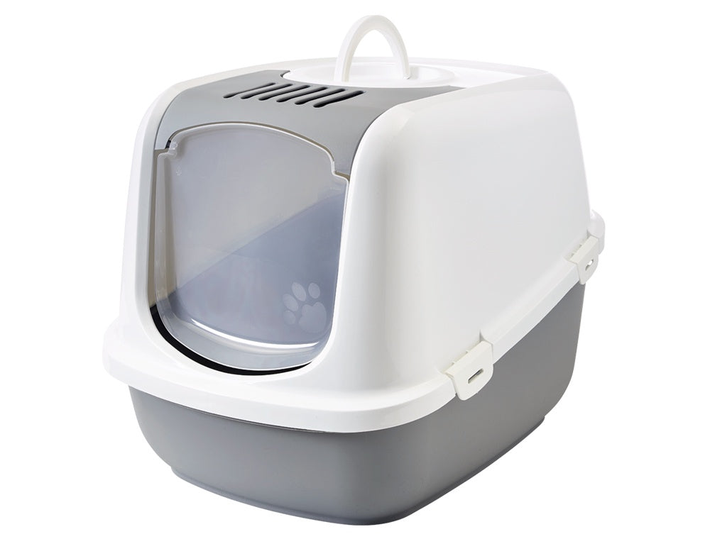 72120 NOBBY Cat toilet "NESTOR JUMBO" mocha / 66,5 x 48,5 x 46,5 cm -  - PetsOffice