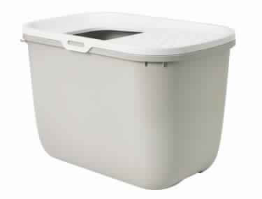 72179 NOBBY Cat toilet (Litter Box) Beige-White "Hop In" -  - PetsOffice
