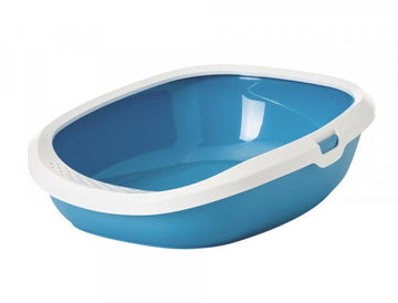 72196 NOBBY Cat toilet "Gizmo Medium" blue - white -  - PetsOffice