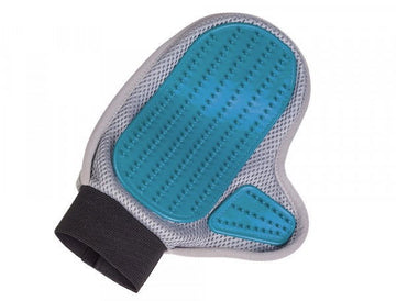 72687 NOBBY Grooming Glove with rubber and microfiber -  - PetsOffice