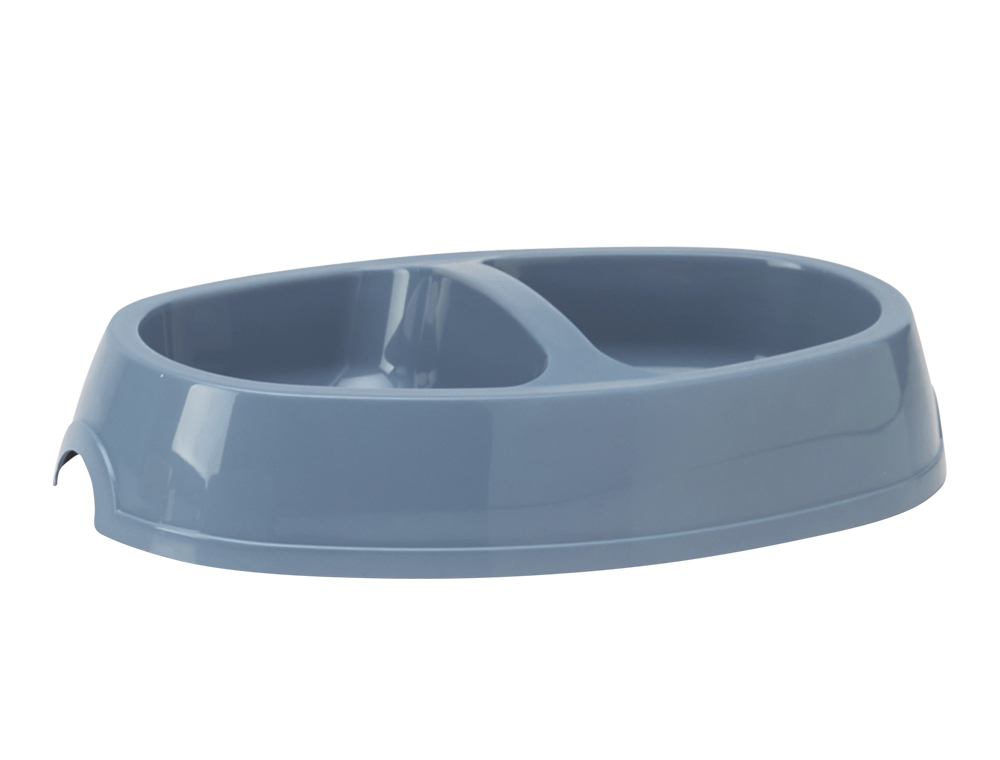 72763 NOBBY Double bowl "Picnic" 2x400 ml / 175 / 2 x 400 ml -  - PetsOffice