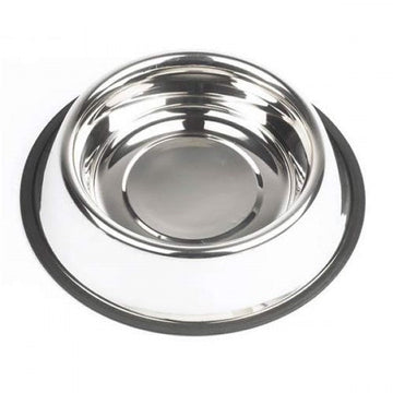 72816 NOBBY Stainless steel bowl, anti slip 0,95 l / Ø 23,0 c -  - PetsOffice