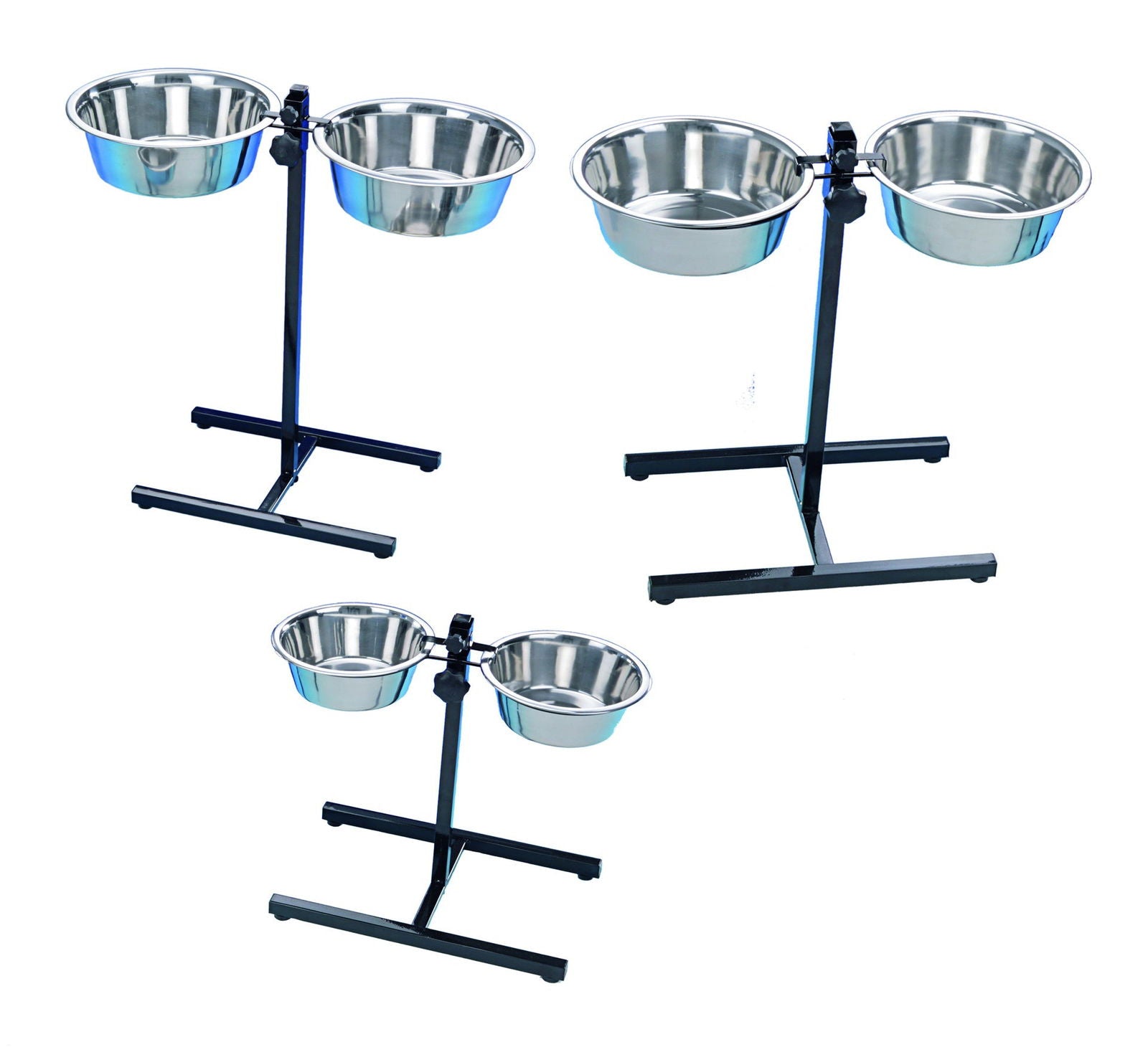 72832 NOBBY Dog-foodbar incl. 2 bowls 21,0 cm 1,60 ltr -  - PetsOffice