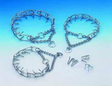 73046 NOBBY Spike choker chrome -  - PetsOffice