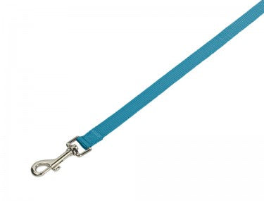 73163-32 NOBBY Leash "Classic" light blue l: 120 cm; w: 25 mm -  - PetsOffice