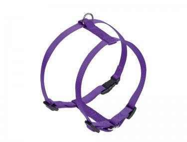 73164-38 NOBBY Harness "Classic" purple chest: 14/20 cm; w: 10 mm -  - PetsOffice
