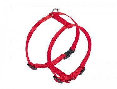 73165-01 NOBBY Harness "Classic" red chest: 20/35 cm; w: 10 mm -  - PetsOffice