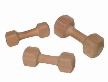 73401 NOBBY Wooden Retrieving Dumbbell -  - PetsOffice