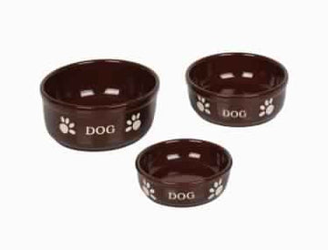 73433 NOBBY Dog ceramic bowl "DOG" -  - PetsOffice