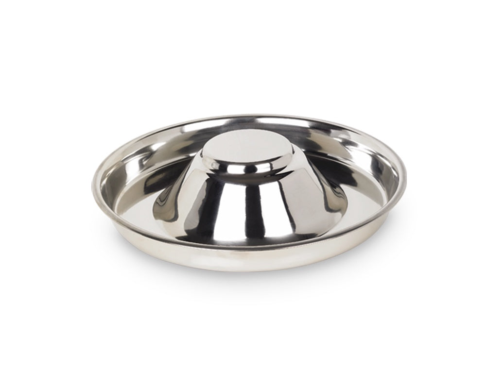 73451 NOBBY Puppy saucer stainless steel  29,0 cm 1,30 ltr -  - PetsOffice