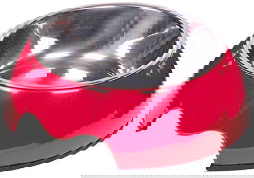 73483-01 NOBBY Dog Melamine bowl "NOBLY" red L: 22 x 7,5 cm, 700 ml -  - PetsOffice