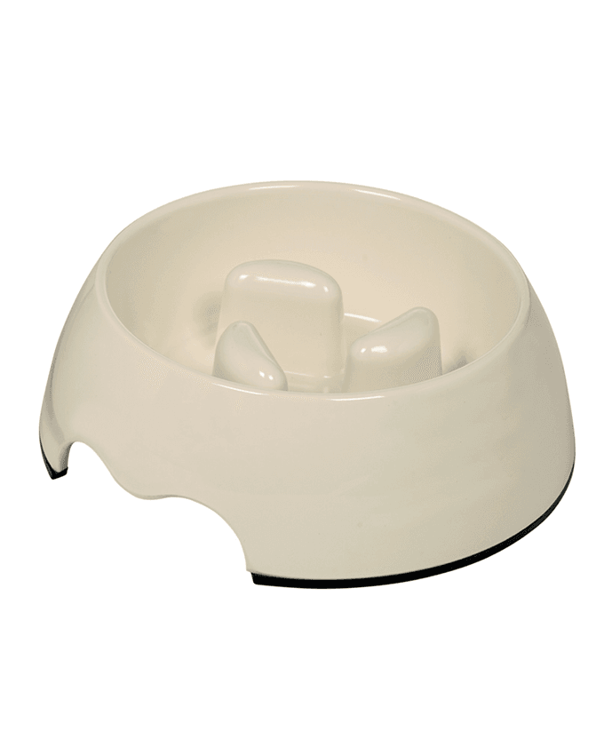 73486-02 NOBBY Anti-gulping bowl 17,5 x 6,5 cm, 400 ml -  - PetsOffice