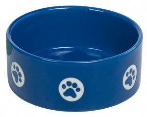 73619 NOBBY Ceramic bowl "TASSU" blue  Ø 15,0 X 6,0 cm -  - PetsOffice