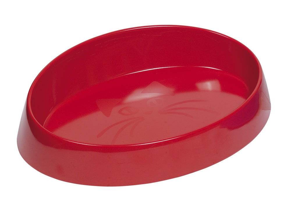 73669-05 NOBBY Melamine cat bowl oval L: 20 x 15 cm, 280 ml -  - PetsOffice
