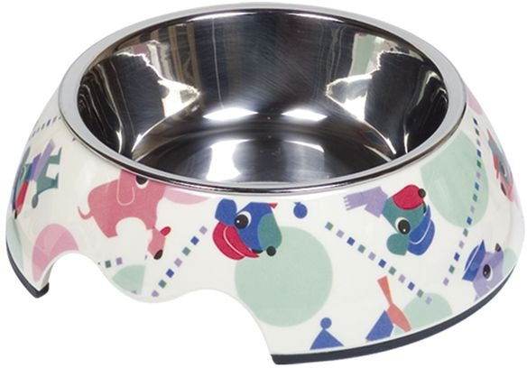 73680 NOBBY Melamine bowl "Dog"  S: 14 x 4,5 cm, 160 ml -  - PetsOffice