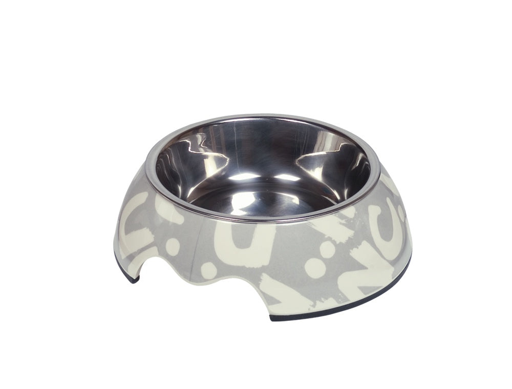 73686 NOBBY Dog Melamine bowl "Letter" S: 14 x 4,5 cm, 160 ml -  - PetsOffice