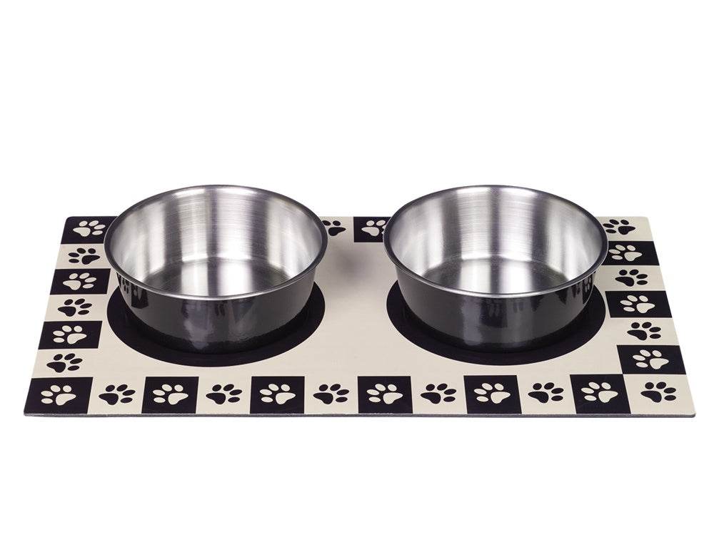 73817 NOBBY Magnetic Set L black 2 x 16 cm 0,92 ltr -  - PetsOffice