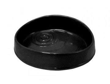 73853 NOBBY Melamine dish "Water" black 18,5 x 15 x 5cm, 0,35 ltr