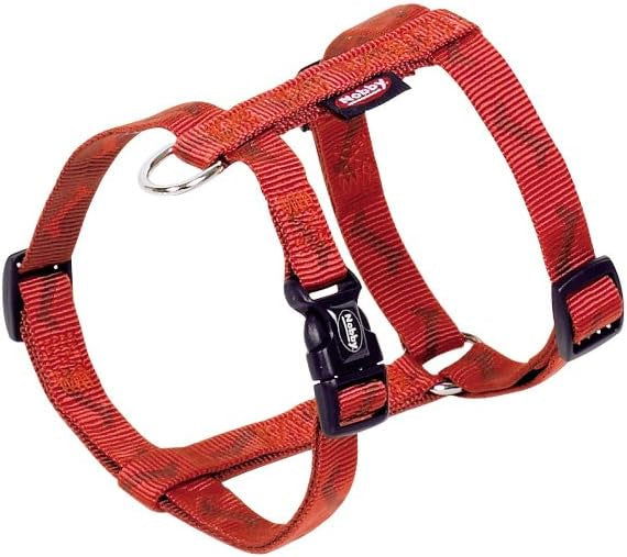 74755-80 NOBBY Harness "Soft Bone" terracotta chest: 70-90 cm; w: 25 mm -  - PetsOffice
