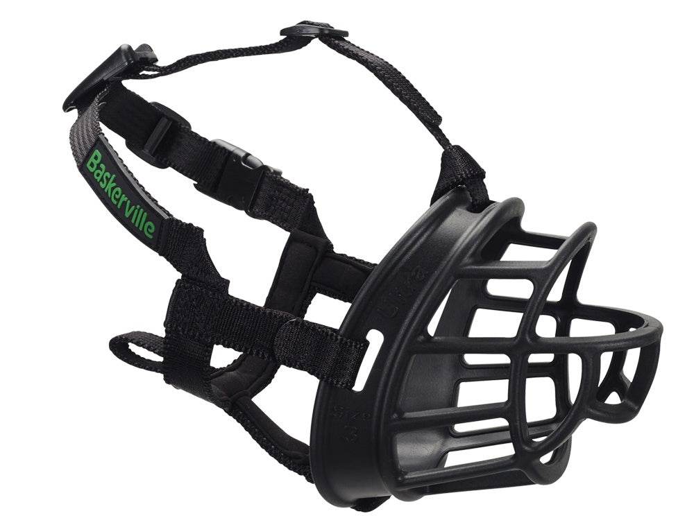 75701 NOBBY Baskerville Ultra Muzzle black Size 6 -  - PetsOffice