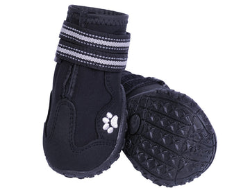 75983-05 NOBBY Dog boot "Runners" 2 pcs black size: L (6) , l: 70 mm; w: 61 mm -  - PetsOffice