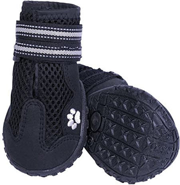 75993-05 NOBBY Dog boot "Runners Mesh" 2pcs black size: L (6) , l: 70 mm; w: 61 mm -  - PetsOffice