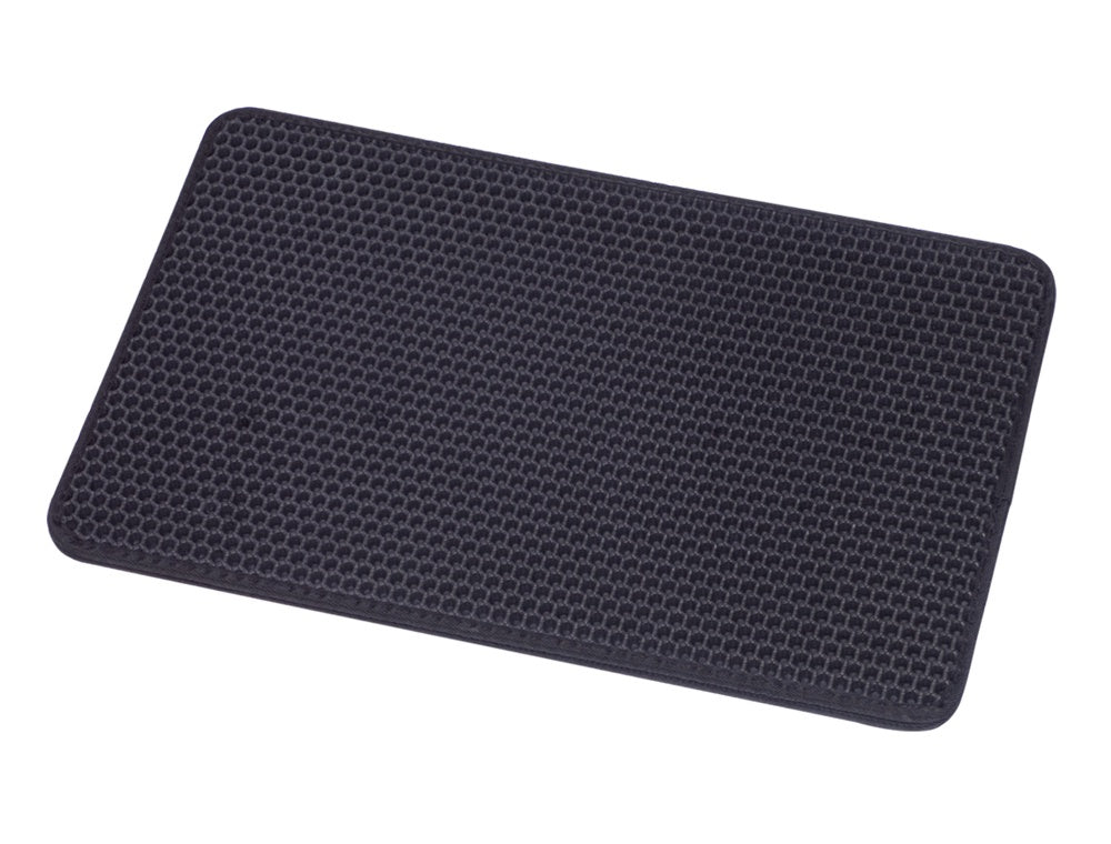 76410 NOBBY Litter sieve-mat black square 39 x 60 cm -  - PetsOffice