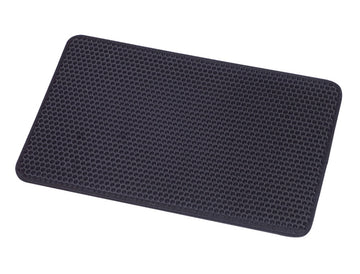 76410 NOBBY Litter sieve-mat black square 39 x 60 cm -  - PetsOffice