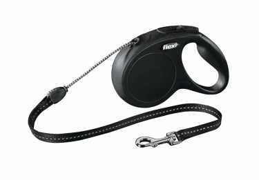 76907 Flexi NEW CLASSIC M Black Cord 5m / 5 m / Black -  - PetsOffice