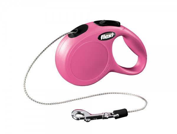 76914 Flexi NEW CLASSIC XS Pink CORD 3m -  - PetsOffice