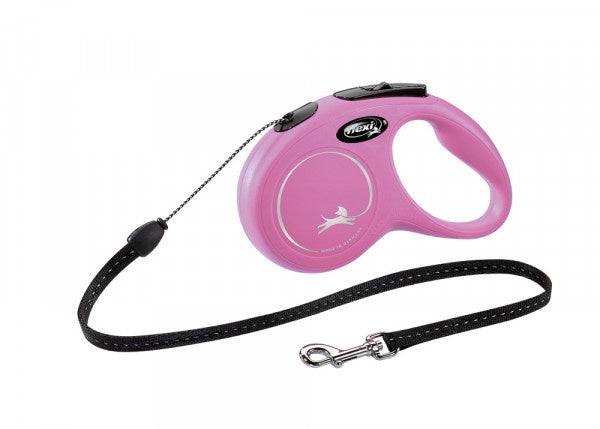 76916 Flexi NEW CLASSIC Cord pink CORD 5m -  - PetsOffice