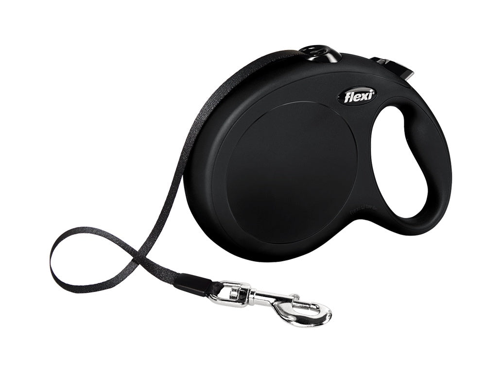76929 Flexi NEW CLASSIC L Black TAPE 8m -  - PetsOffice