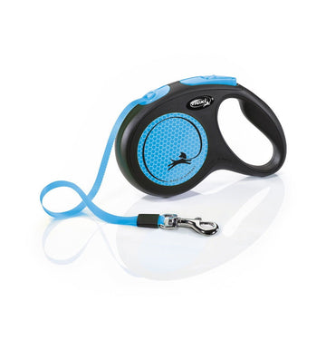 76995 Flexi New Neon Special Edition neon-blue TAPE 5m / TAPE 5 m -  - PetsOffice