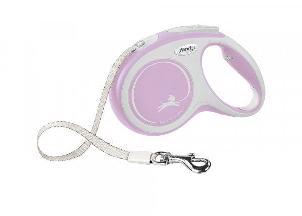 77555 Flexi New Comfort M rose TAPE 5m -  - PetsOffice