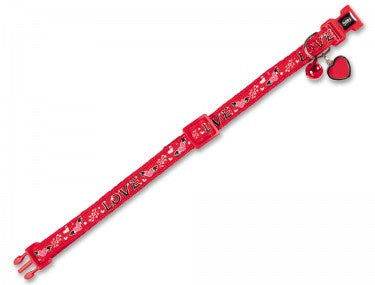 77905 NOBBY Cat collar "LOVE" red -  - PetsOffice