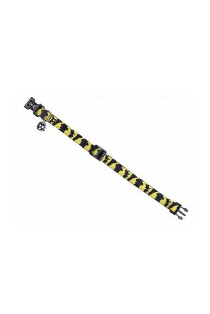 78064 NOBBY Cat collar "Tiger" yellow -  - PetsOffice
